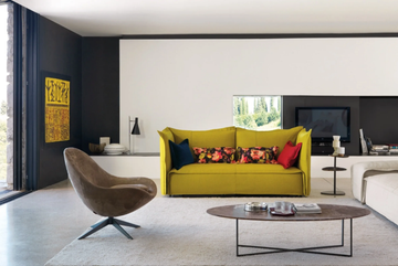 BRITT - Fabric sofa with removable cover by Désirée divani - view 3